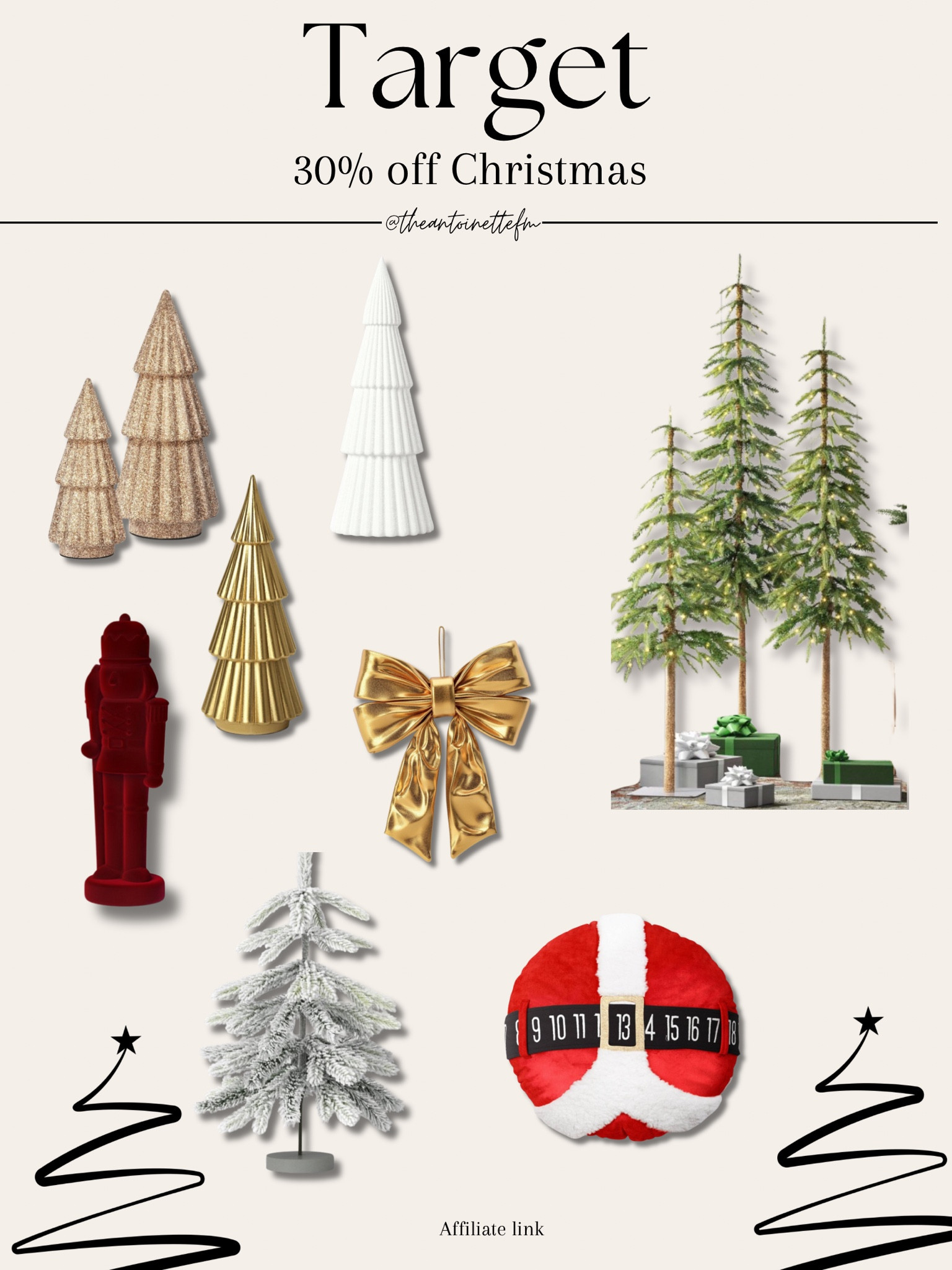 30% off Christmas decor 😍

#LTKHome #LTKxTarget #LTKSaleAlert