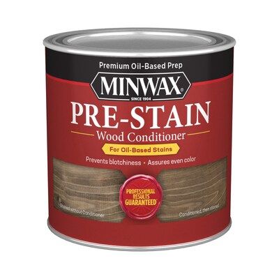 Minwax Oil-Based Pre-Stain Wood Conditioner (Half Pint) | Lowe's