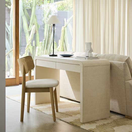 Solstice Painted Raffia Desk (48") | West Elm (US)