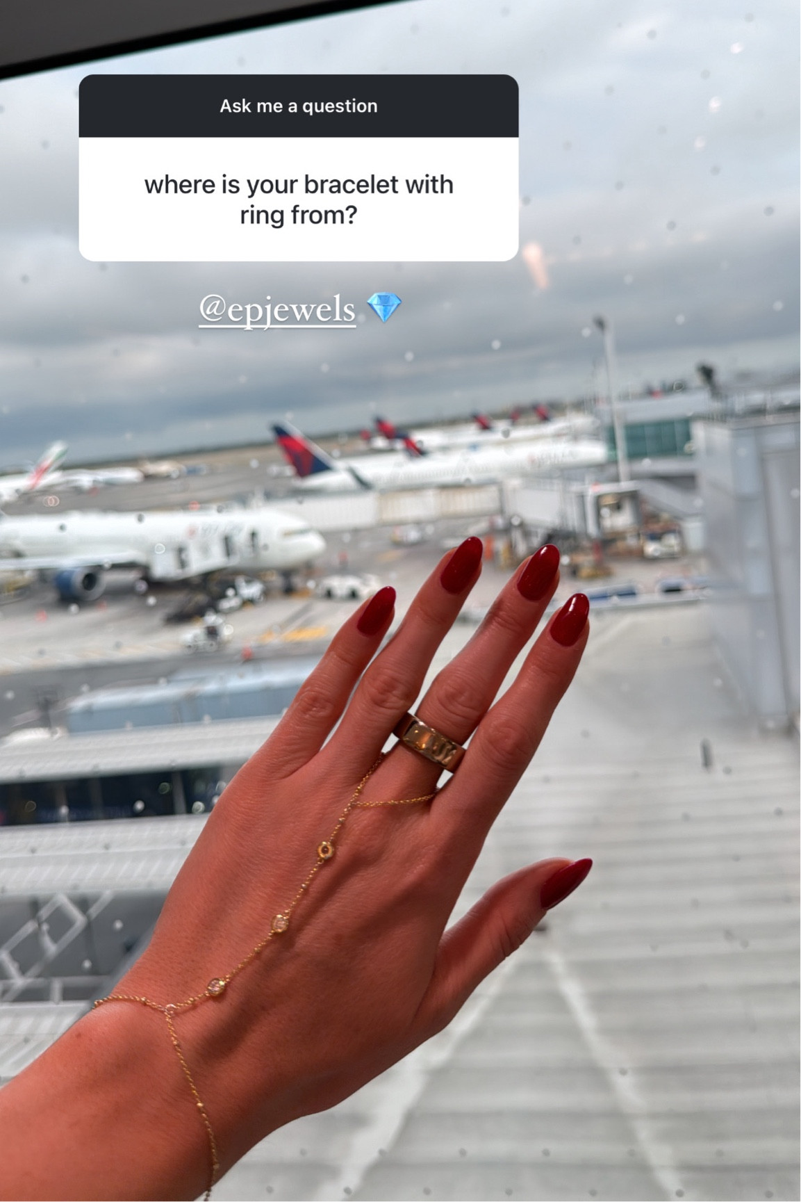 Hand chain by EP Jewels

#LTKBeauty #LTKStyleTip