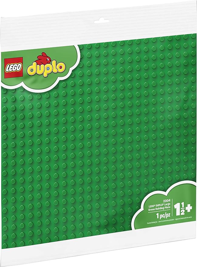 LEGO DUPLO Creative Play Large Green Building Plate 2304 Building Kit (1 Piece) | Amazon (US)