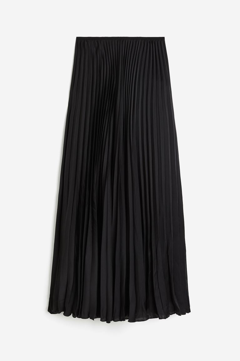 Pleated Satin Skirt | H&M (US + CA)