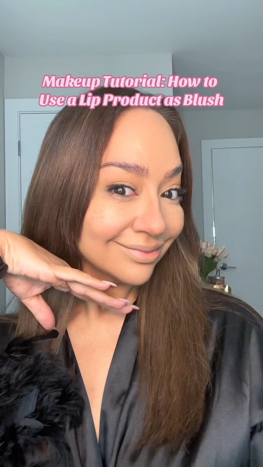 Makeup Tutorial: How to Use Lip Color as Blush 🧡 Is this something you ever do when you do your makeup?

#TTSACL
#blushtutorial 
#liquidblush  
#makeuptutorial 
#makeuptips 
#blushhack 
#blush
#blushtrend 

#LTKStyleTip #LTKFindsUnder50 #LTKBeauty