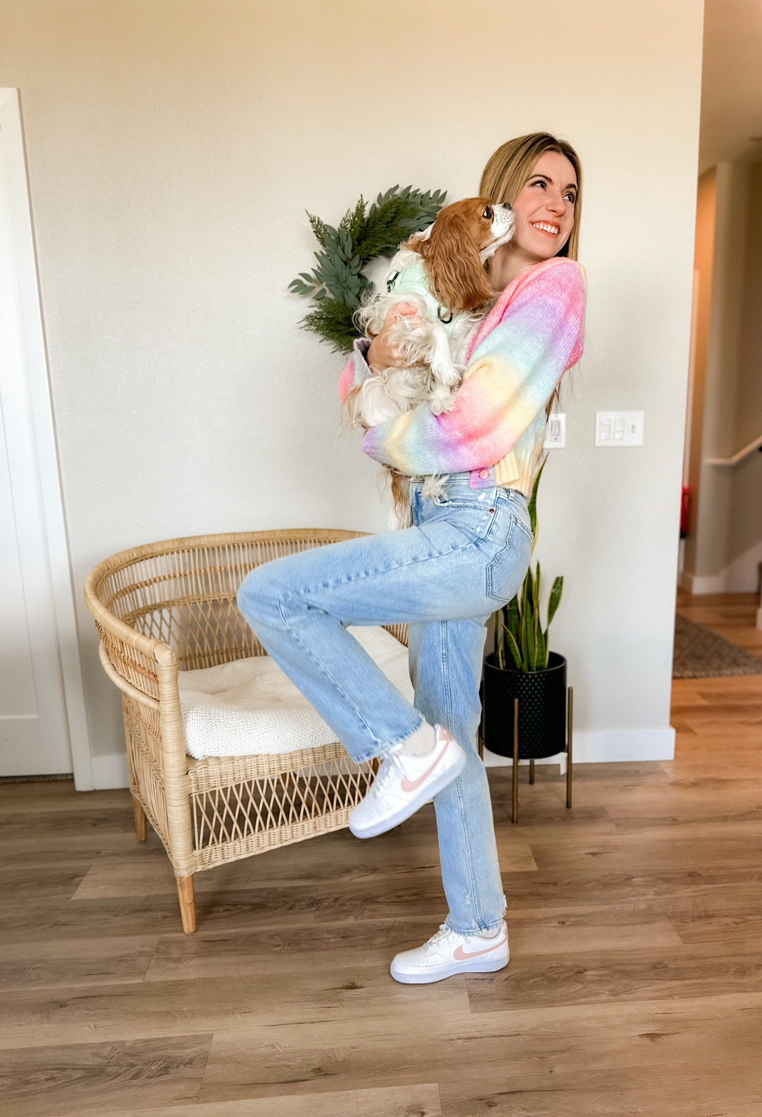 Spring Outfit | Cardigan Outfit | Abercrombie Jeans | Colorful Outfit

#LTKU #LTKFind #LTKstyletip