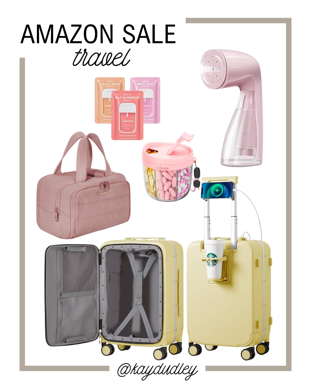 My favorite travel items on sale for Amazon Prime Big Deal Days! 🧳💕