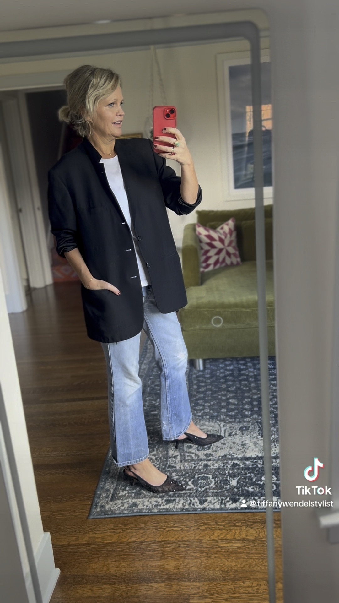 A little sparkle ✨ the best slingback!  Jeans are vintage Rustlers - I linked similar 

#LTKWatchNow #LTKStyleTip #LTKShoeCrush