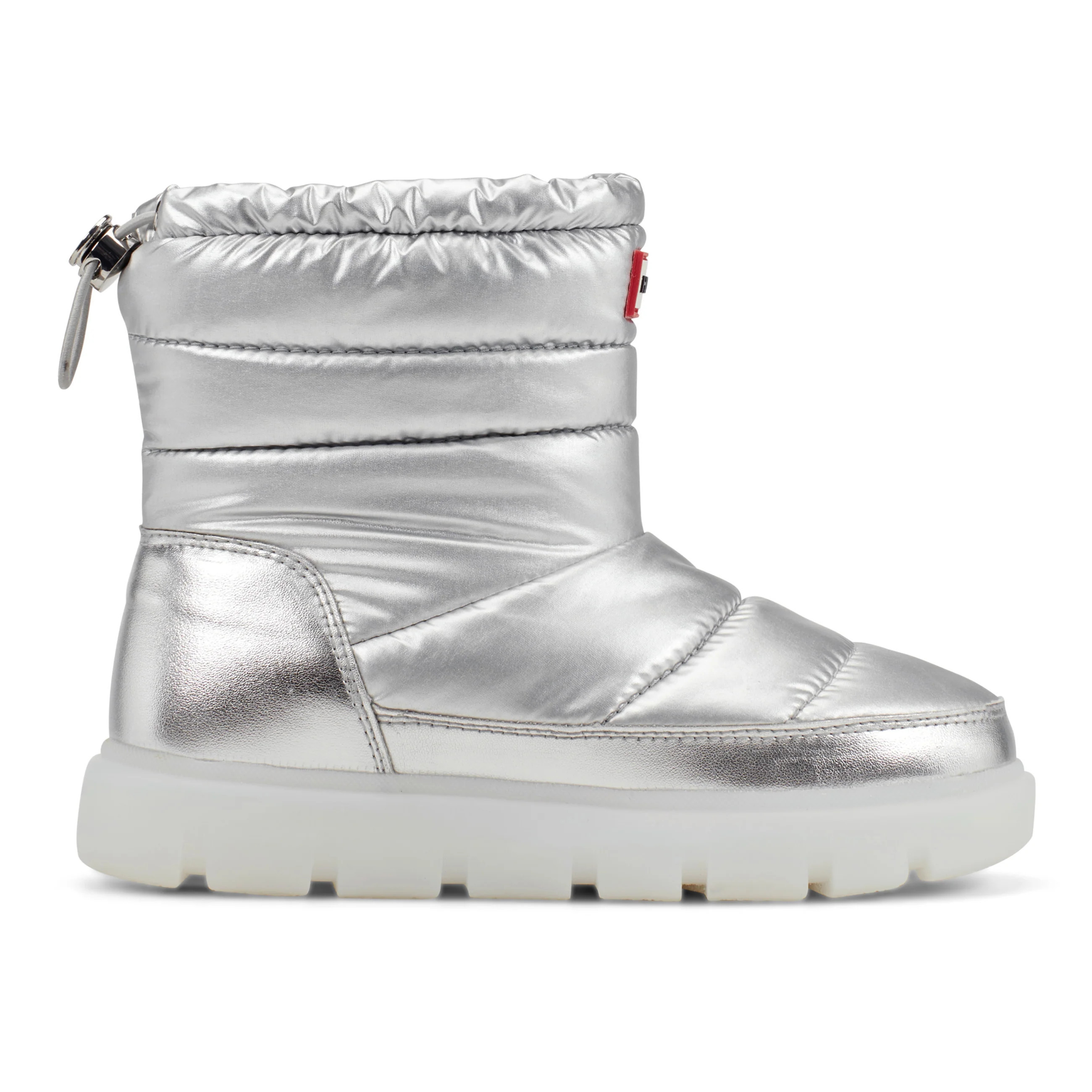 Big Kids Cuddle Lug Sole Insulated Waterproof Snow Booties | Hunter Boots