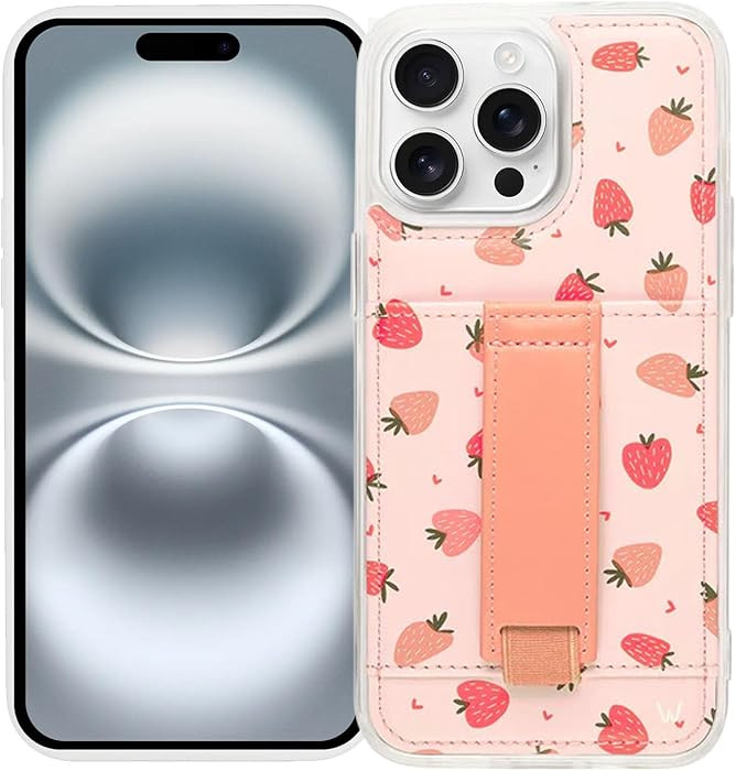 Walli Cases for iPhone 16 Pro Case Aesthetic Wallet Phone Case Card Holder, Securely Holds up to ... | Amazon (US)