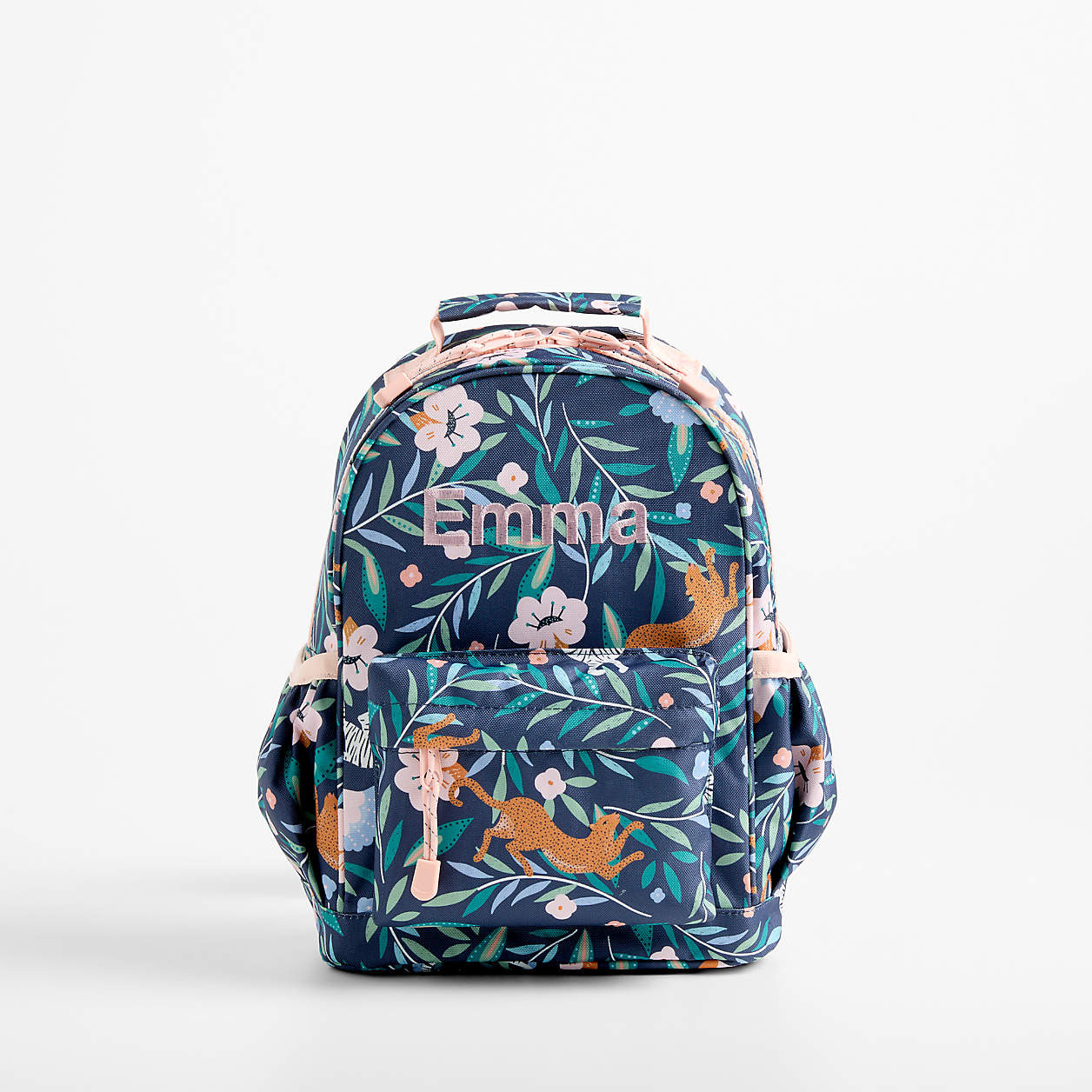 Midnight Marrakech Small Kids Backpack with Side Pockets + Reviews | Crate & Kids | Crate & Barrel