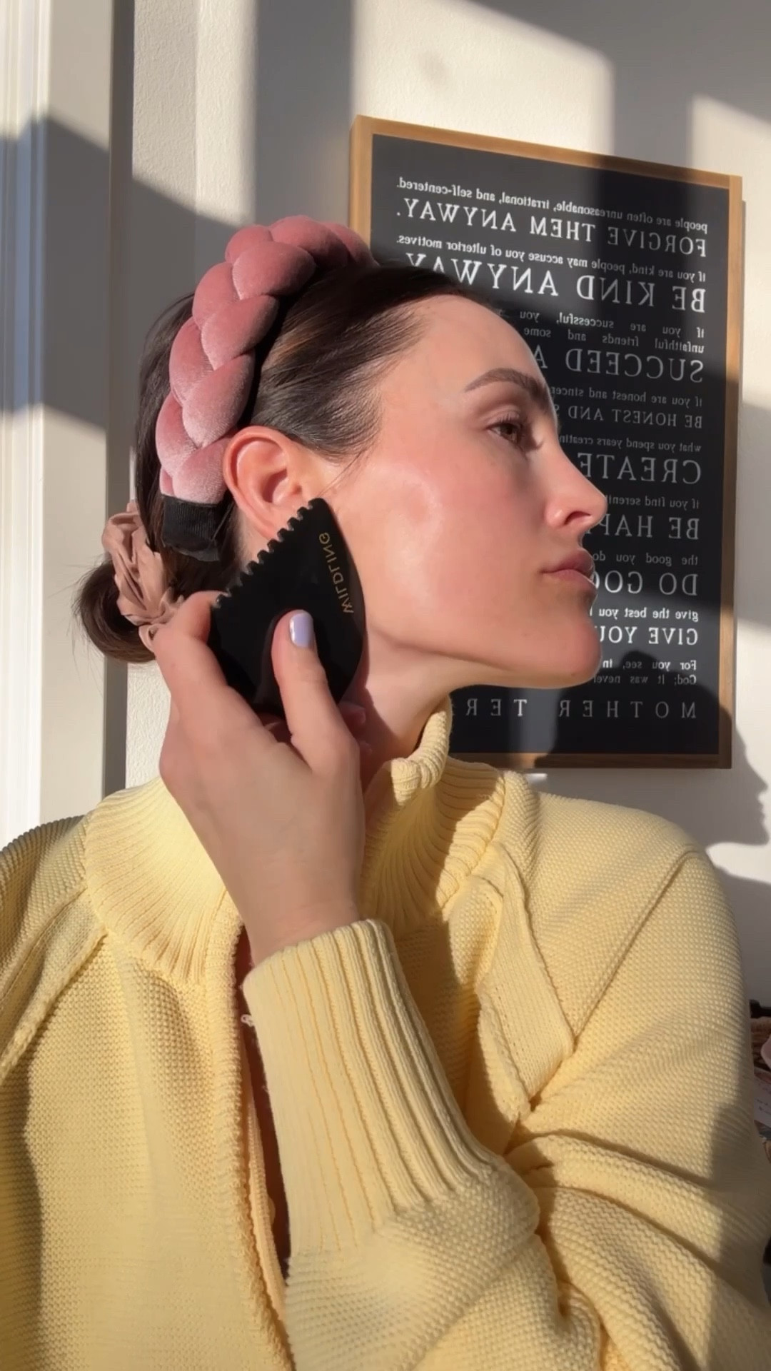 SKIN \ gua sha and face massage to release muscle tension - de-puffs and helps with fine lines 

Skincare
Clean Beauty
Non-toxic 

#LTKBeauty #LTKWatchNow