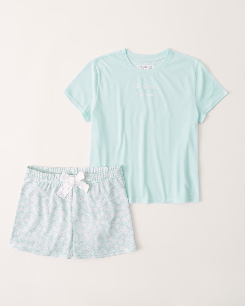 pajama shorts set | Abercrombie & Fitch (US)