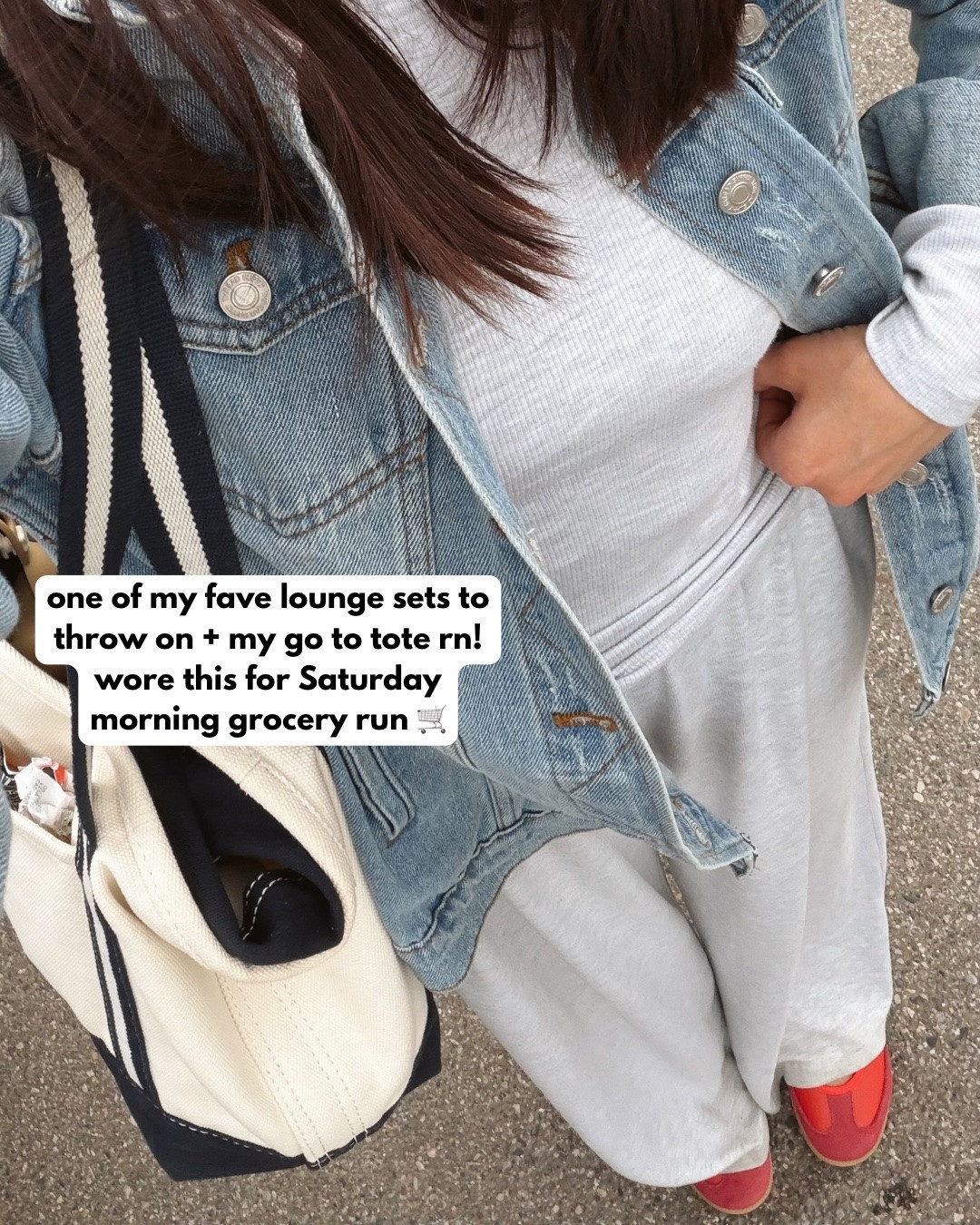 One of my fave lounge sets to throw on + my go to mom life tote 👏🏻

#LTKSeasonal #LTKootd #LTKdayinmylife