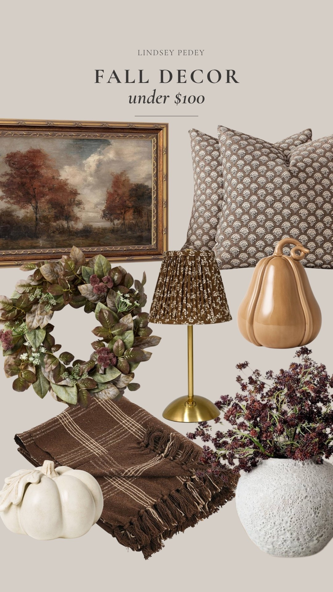 Fall decor finds under $100!

Fall decor, affordable home finds, fall wreath, fall pillows, Amazon fall decor, fall blanket, plaid blanket, fall pumpkins, cozy lamp, fall faux stems, fall decor ideas

#LTKHome #LTKSeasonal