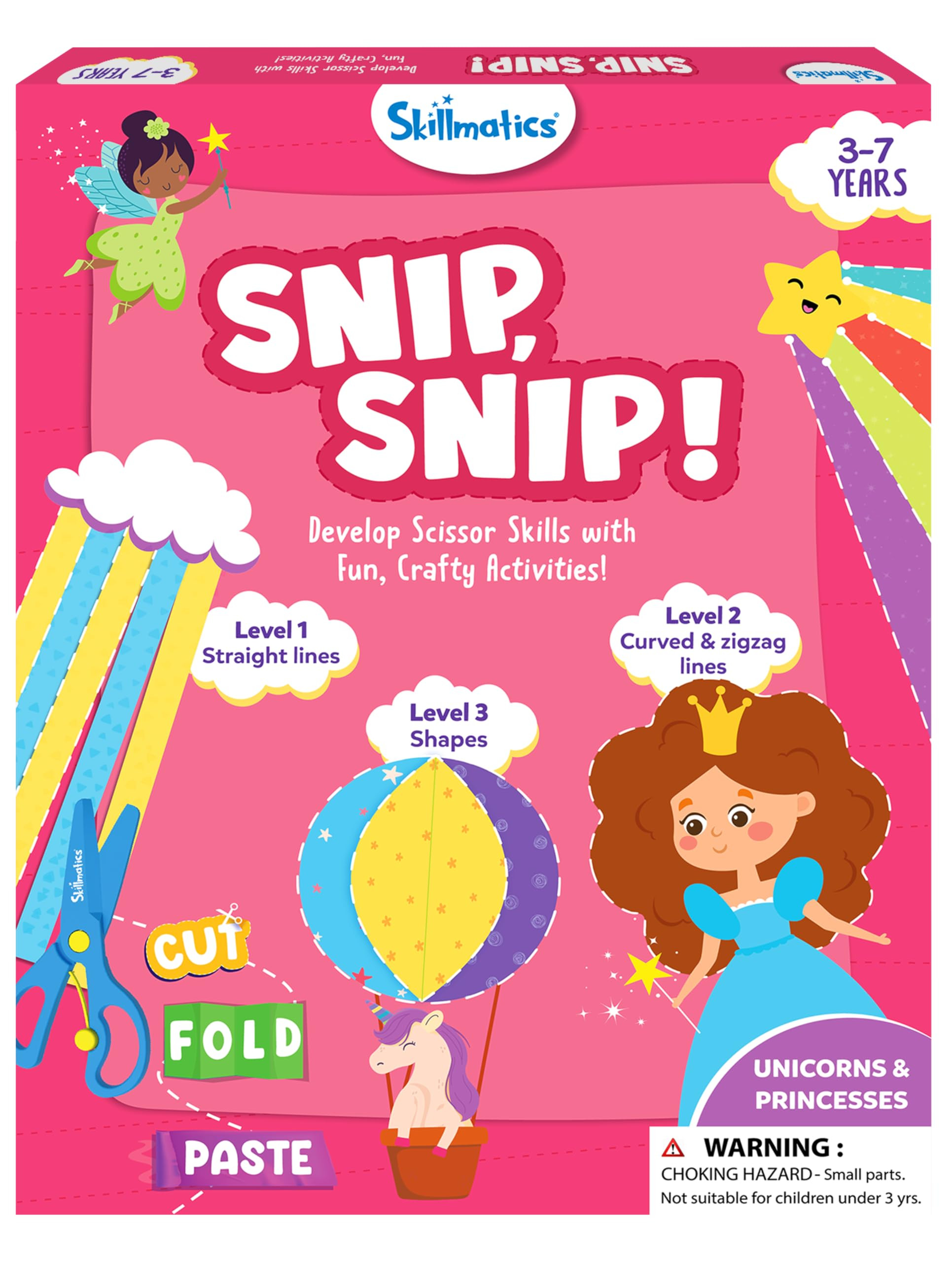 Skillmatics Scissor Skills Activity Book - Snip Snip, 25 Fun Cutting & Creative Activities for Pr... | Amazon (US)
