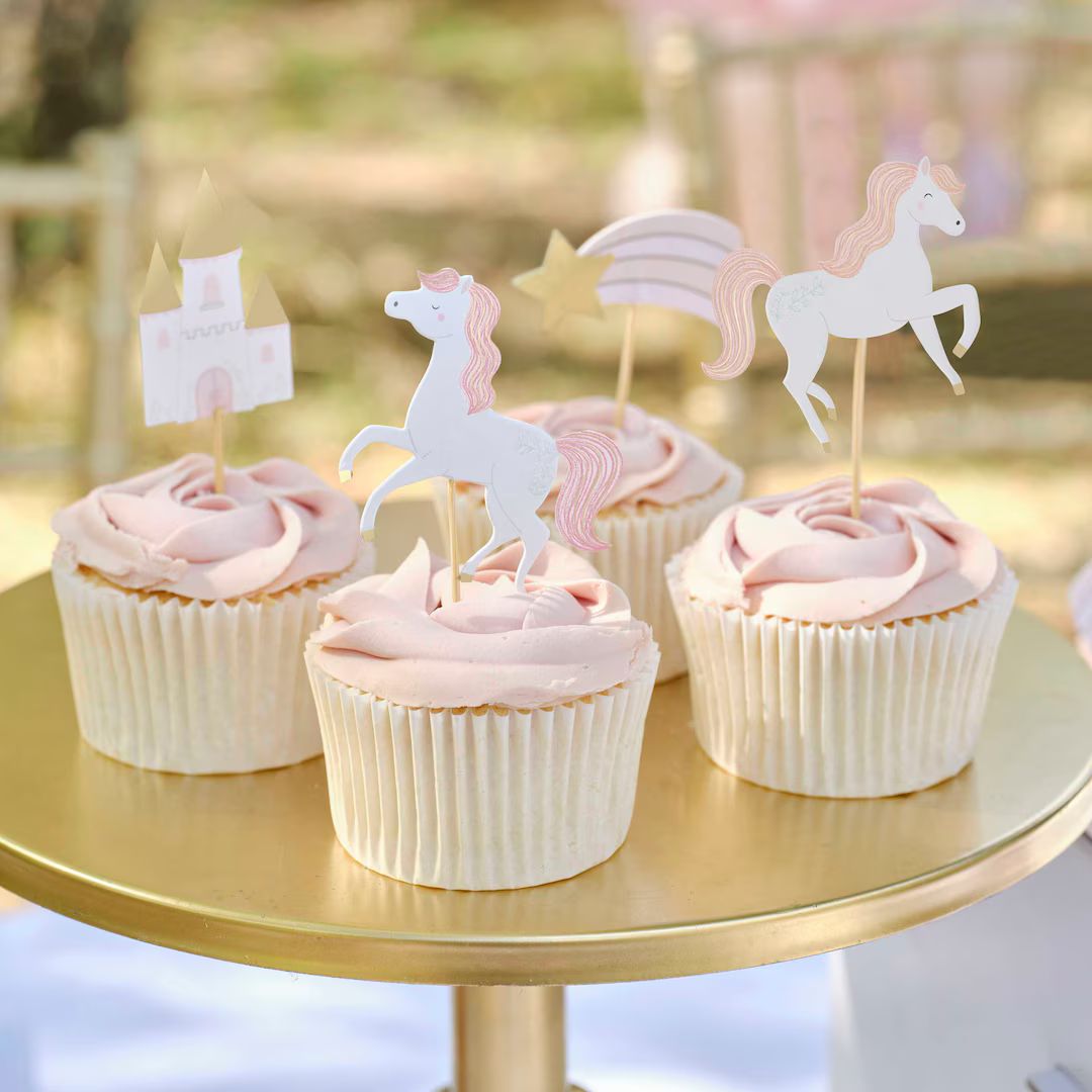 Princess Cupcake Toppers, Princess Food Picks, Princess Party Decor, Kids Birthday, Princess Them... | Etsy (US)