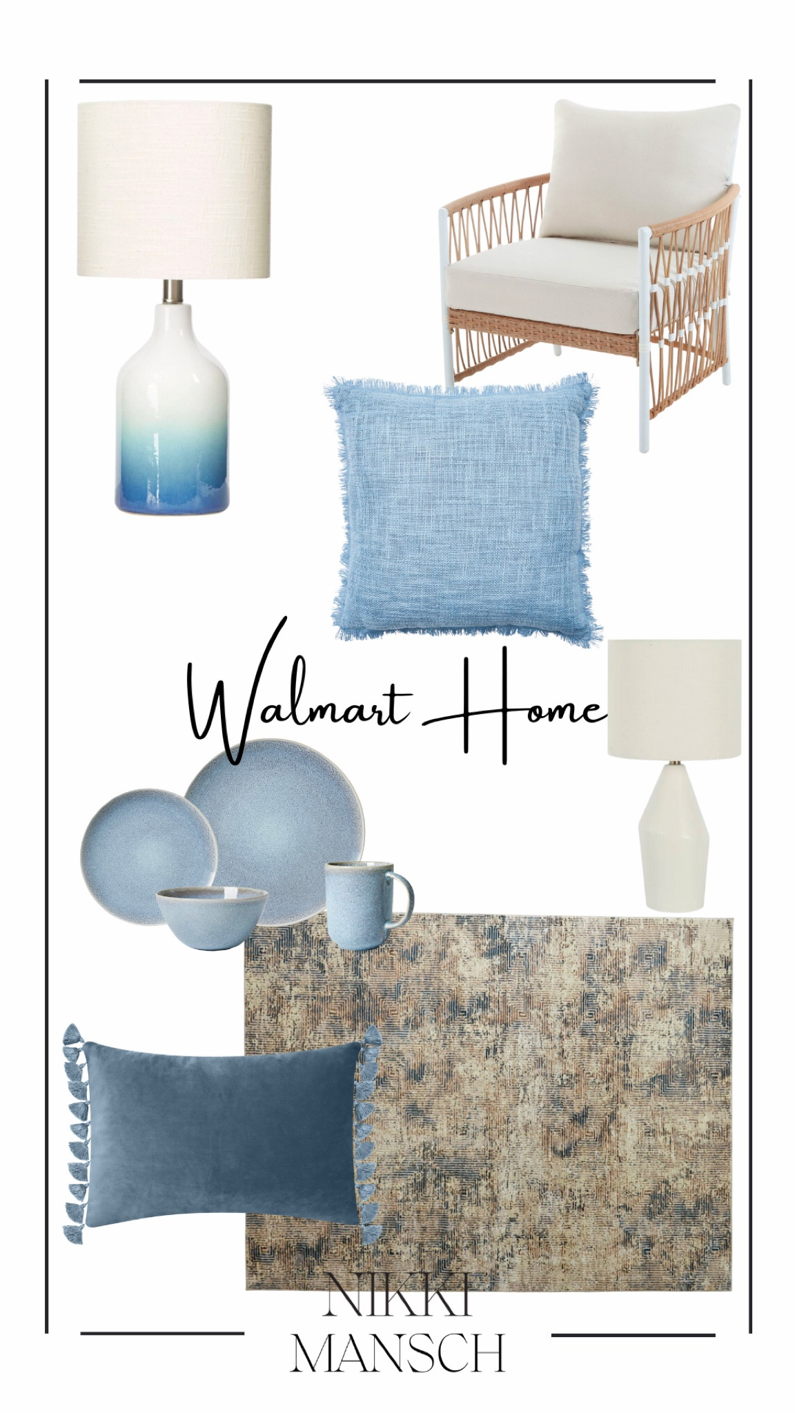 Walmart Home 💙🤍🩵 indoor/ outdoor score! Pillows and lamps are a great way to add warmth and softness to your space. 

Home decor, affordable decor, budget friendly, interior decorating, dining decor, patio 



#LTKhome #LTKunder50 #LTKstyletip