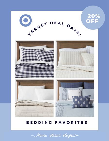 Target deal days are live!! From now through 10/8 get early Black Friday deals with up to 45% OFF!!! No membership required!! 🙌🏻💃🏼

Get some early holiday shopping done and save on our favorite bedding with 20% off quilts, comforters, pillows and throws! 🙌🏻 even more linked 🛌 

#LTKunder100 #LTKhome #LTKsalealert
