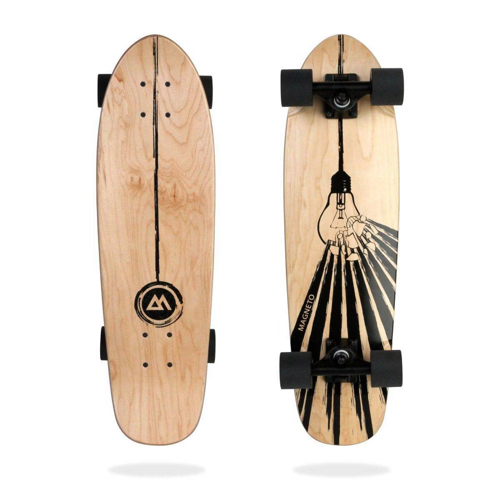Magneto Boards 27.5"" Mini Cruiser Skateboard - Light Bulb | Target