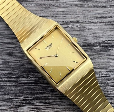 1984 Seiko ‘Tank’ 6530-5420 Quartz Vintage Watch  | eBay | eBay UK