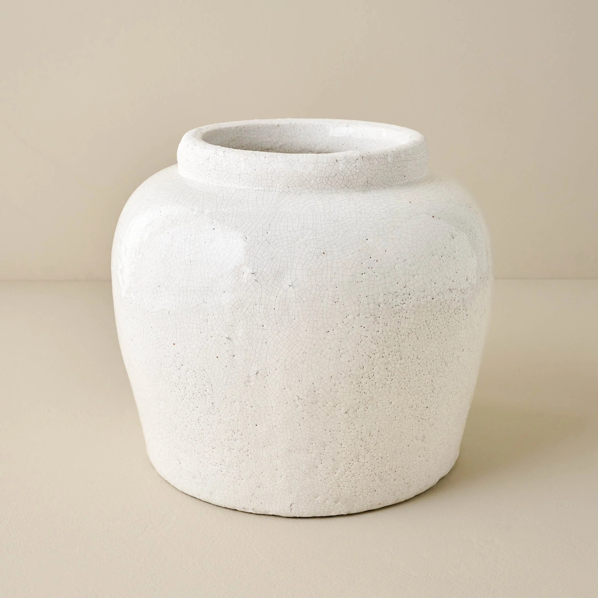 Rebecca Crackle Ceramic Vase | Magnolia