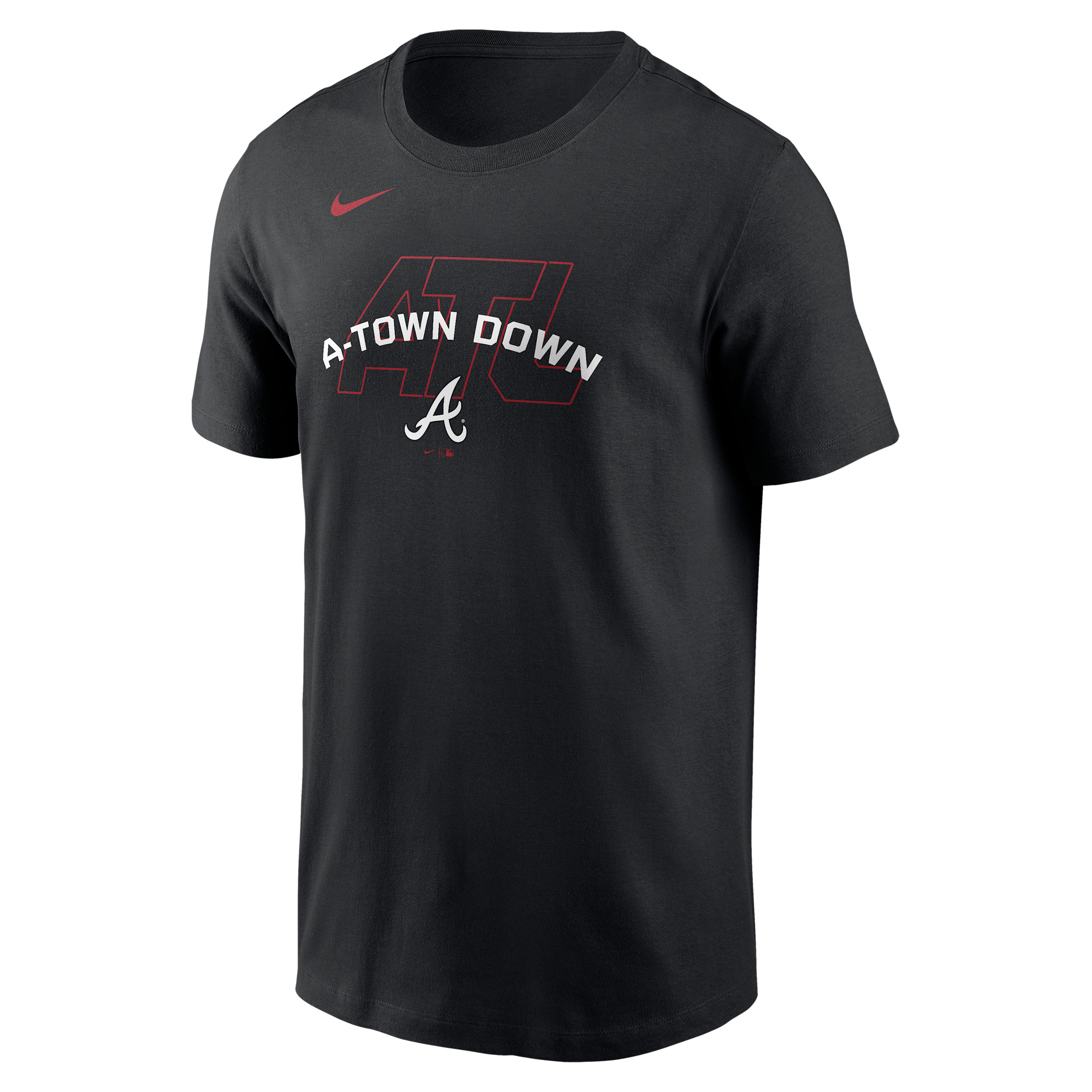 Atlanta Braves Fashion Nike Men's MLB T-Shirt in Black | N19900AAW-19Z | Nike (US)