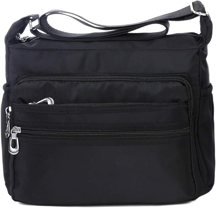 Crossbody Bag for Women Waterproof Shoulder Bag Messenger Bag Casual Nylon Purse Handbag | Amazon (US)