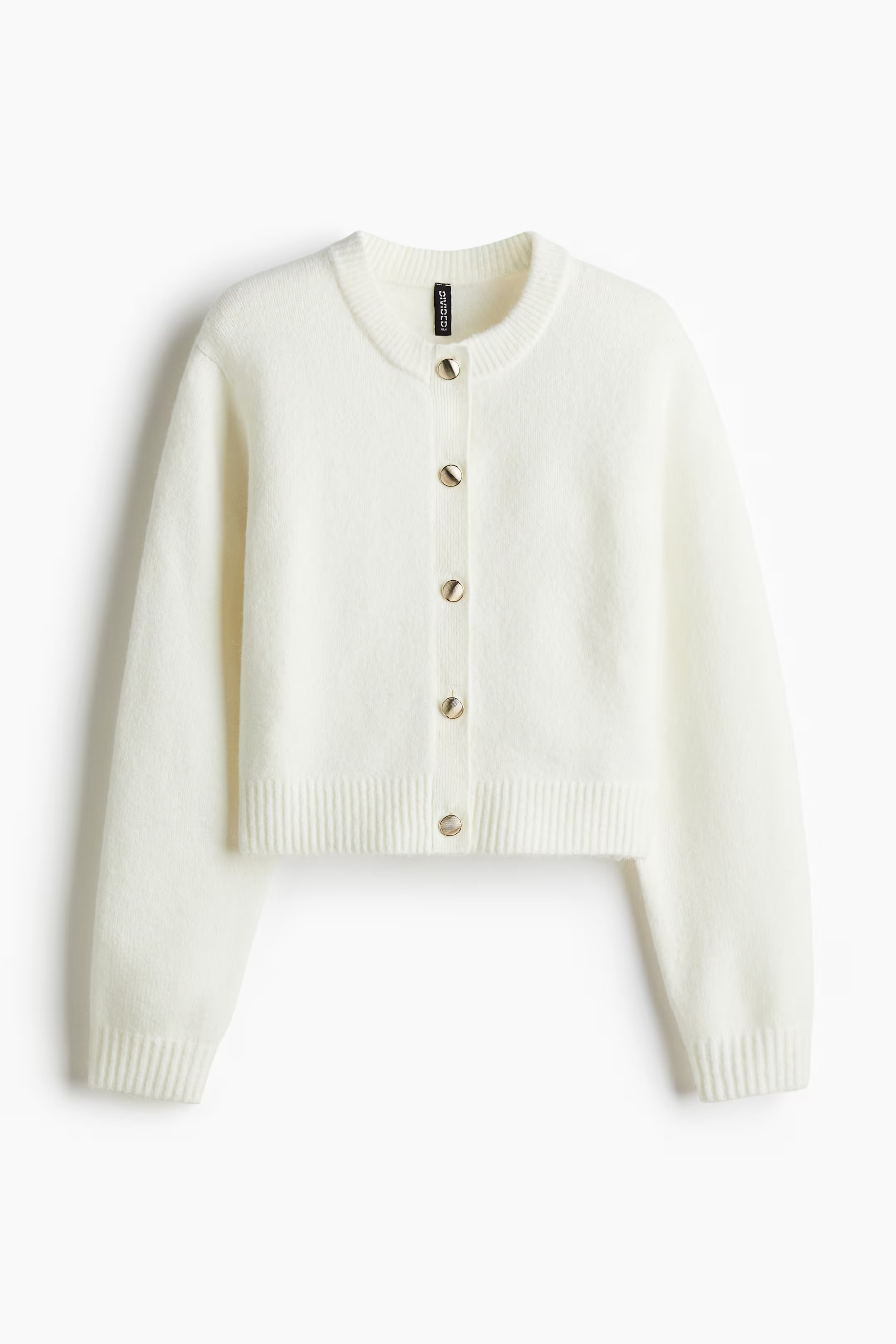 Fine-knit cardigan - Cream - Ladies | H&M GB | H&M (UK, MY, IN, SG, PH, TW, HK)