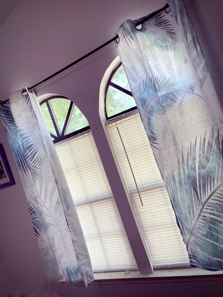 Cute boho tropical curtains from Temu! 

#LTKfamily #LTKhome #LTKunder50