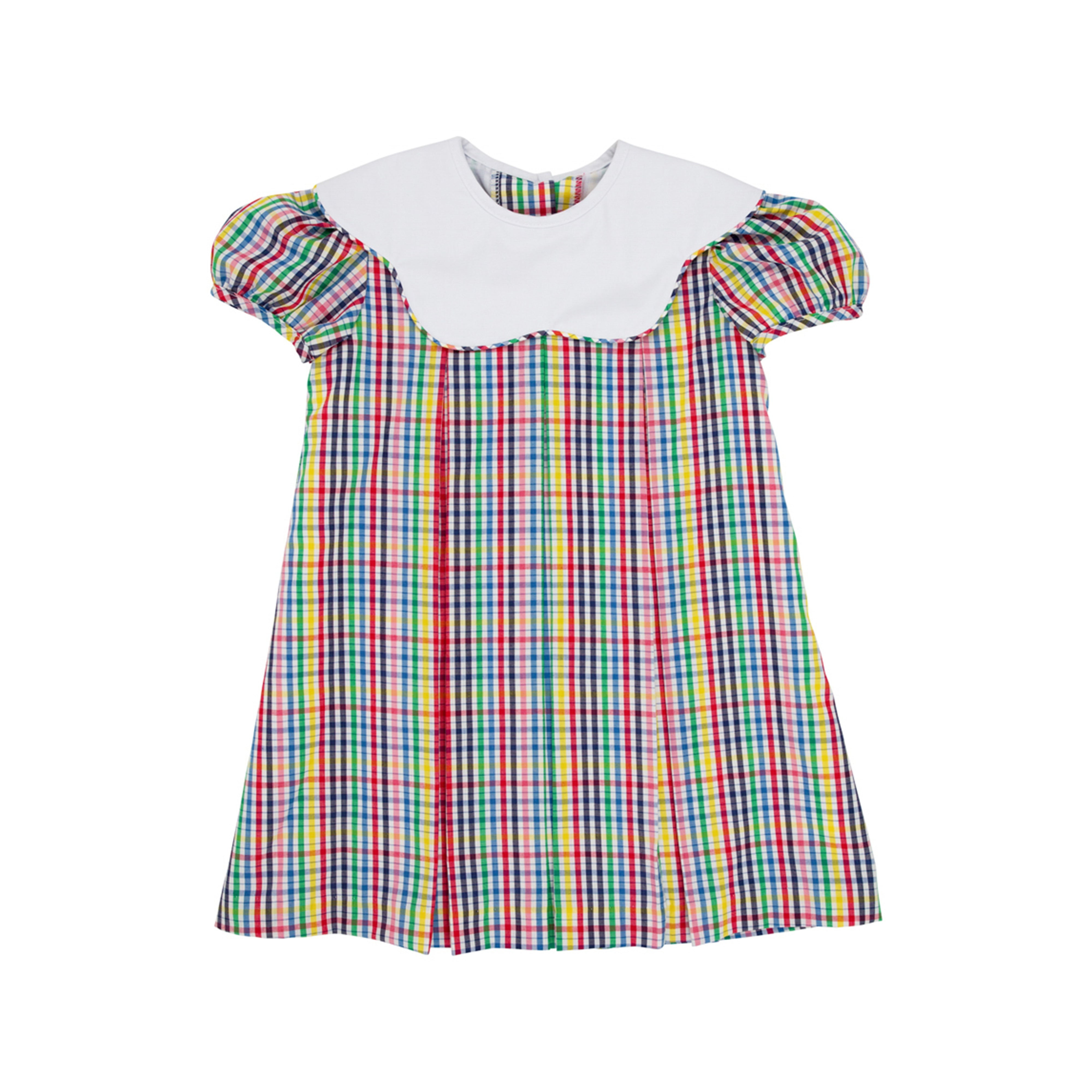 Frenchy Frock - Paint Set Plaid with Worth Avenue White | The Beaufort Bonnet Company