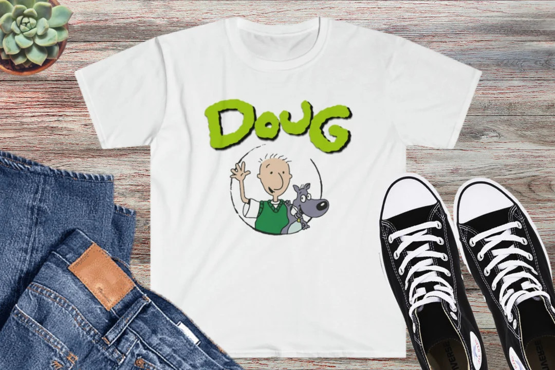 Nickelodeon Doug T-shirt - Etsy | Etsy (US)