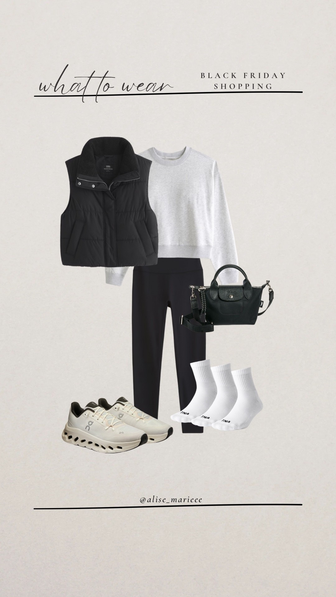 What to wear Black Friday shopping!

#LTKSeasonal #LTKHoliday #LTKGiftGuide