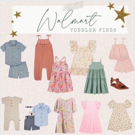 So many cute, and affordable spring outfits for your toddler at Walmart //. Easter // dresses 



#LTKstyletip #LTKkids #LTKfindsunder50