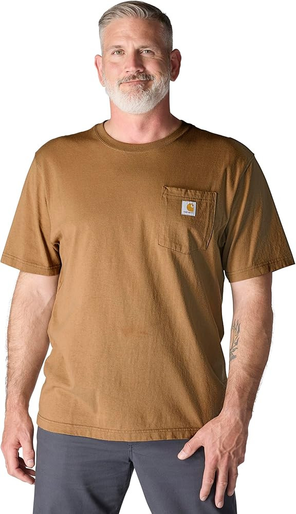 Carhartt Men's Iconic K87 Pocket T-Shirt | Amazon (US)