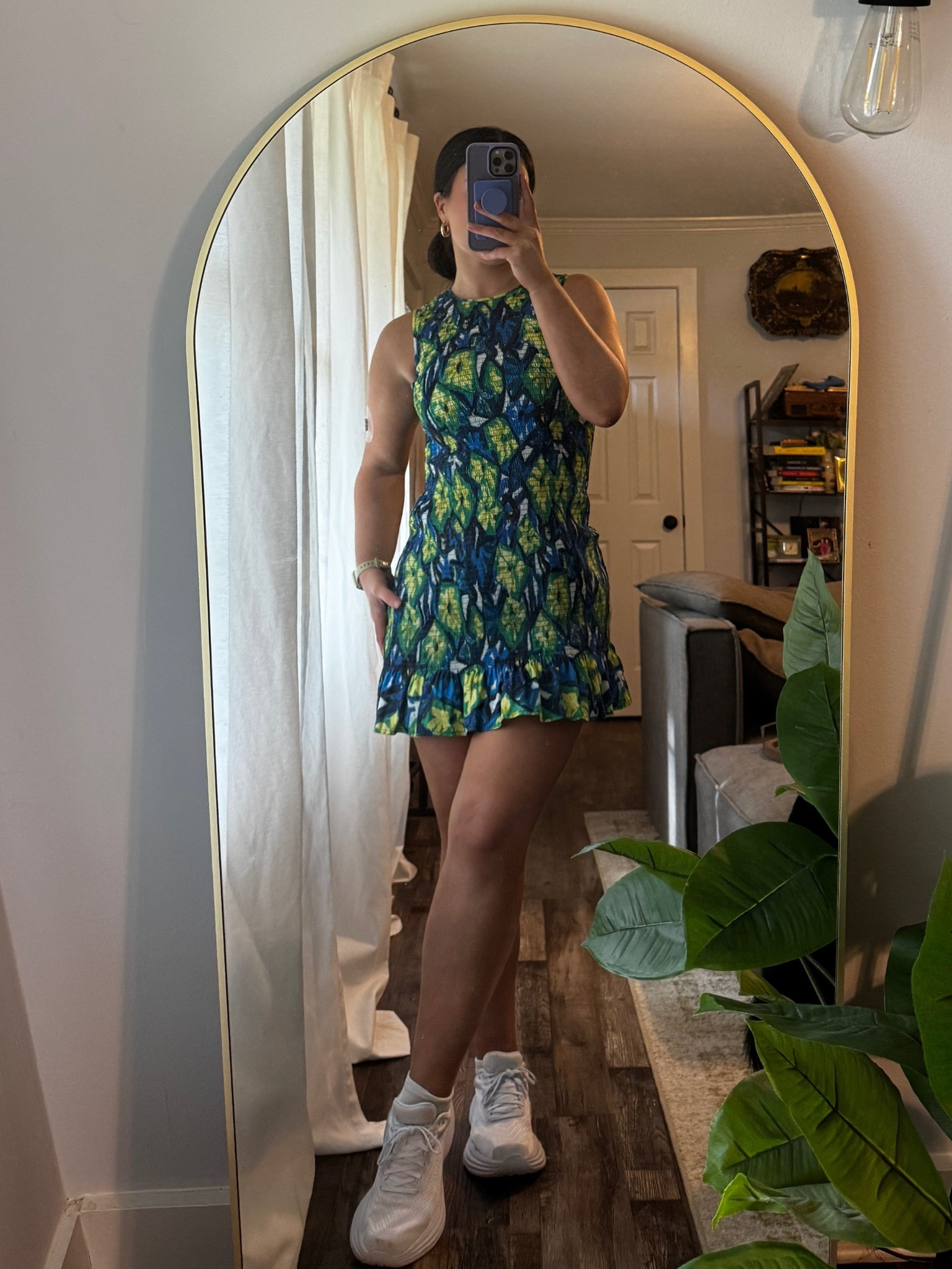 Colorful dress: blue and green! Simon Miller