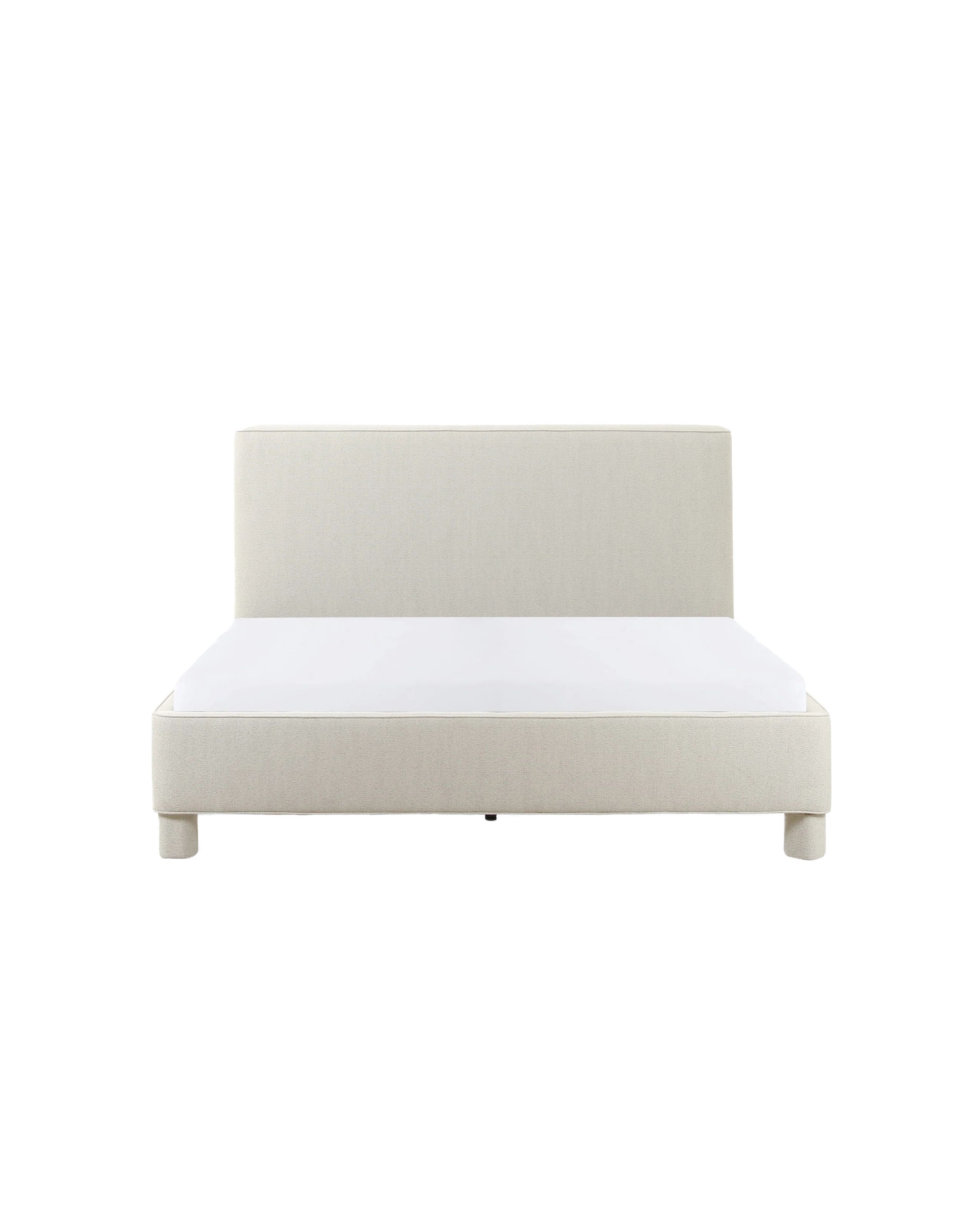 CLAUDE PLATFORM BED | Off-White Palette