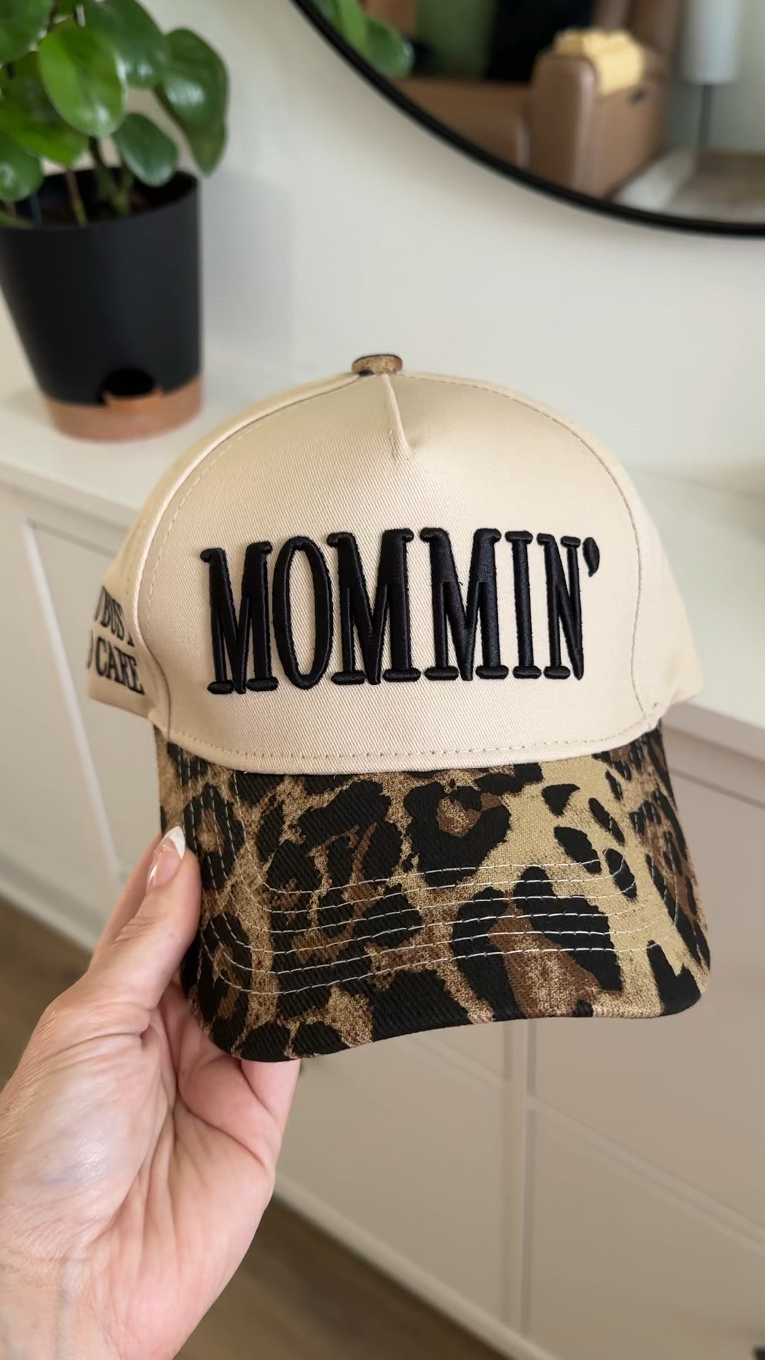Saw her and instantly needed her! 🖤🐆 Mom life but make it cute. This leopard print MOMMIN’ trucker hat is the perfect accessory for busy moms on the go. Whether you’re headed to school drop-off, baseball games, errands, the gym, or a messy bun coffee run, this trendy embroidered trucker hat adds the perfect touch to any casual outfit. ✨

mom trucker hat, MOMMIN hat, leopard print trucker hat, mom baseball cap, embroidered mom hat, trendy mom accessories, baseball mom hat, busy mom outfit, casual mom style, mom life apparel, neutral trucker hat, women’s baseball cap, leopard accessories, coffee run outfit, school drop off outfit, sports mom style, affordable fashion finds, viral trucker hat, mom gift idea, everyday mom essentials, cute mom hat, Amazon fashion finds, SHEIN fashion finds, mom on the go style, trendy women’s accessories, motherhood fashion, casual chic mom outfit, game day mom outfit, messy bun hat

#LTKmomlife