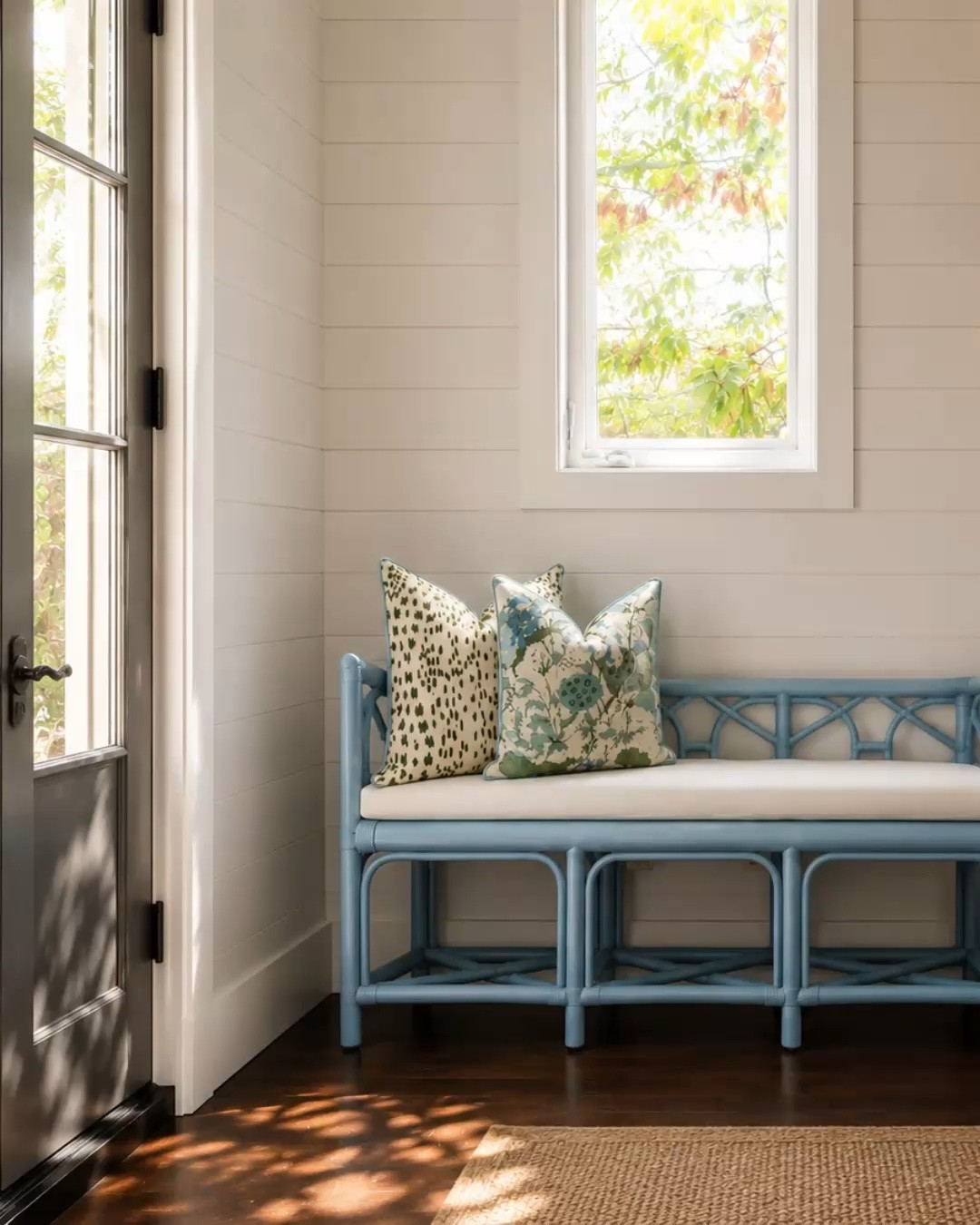 Renders of a coastal entryway design from both sides of the front door!

#LTKdayinmylife #LTKHome #LTKSaleAlert