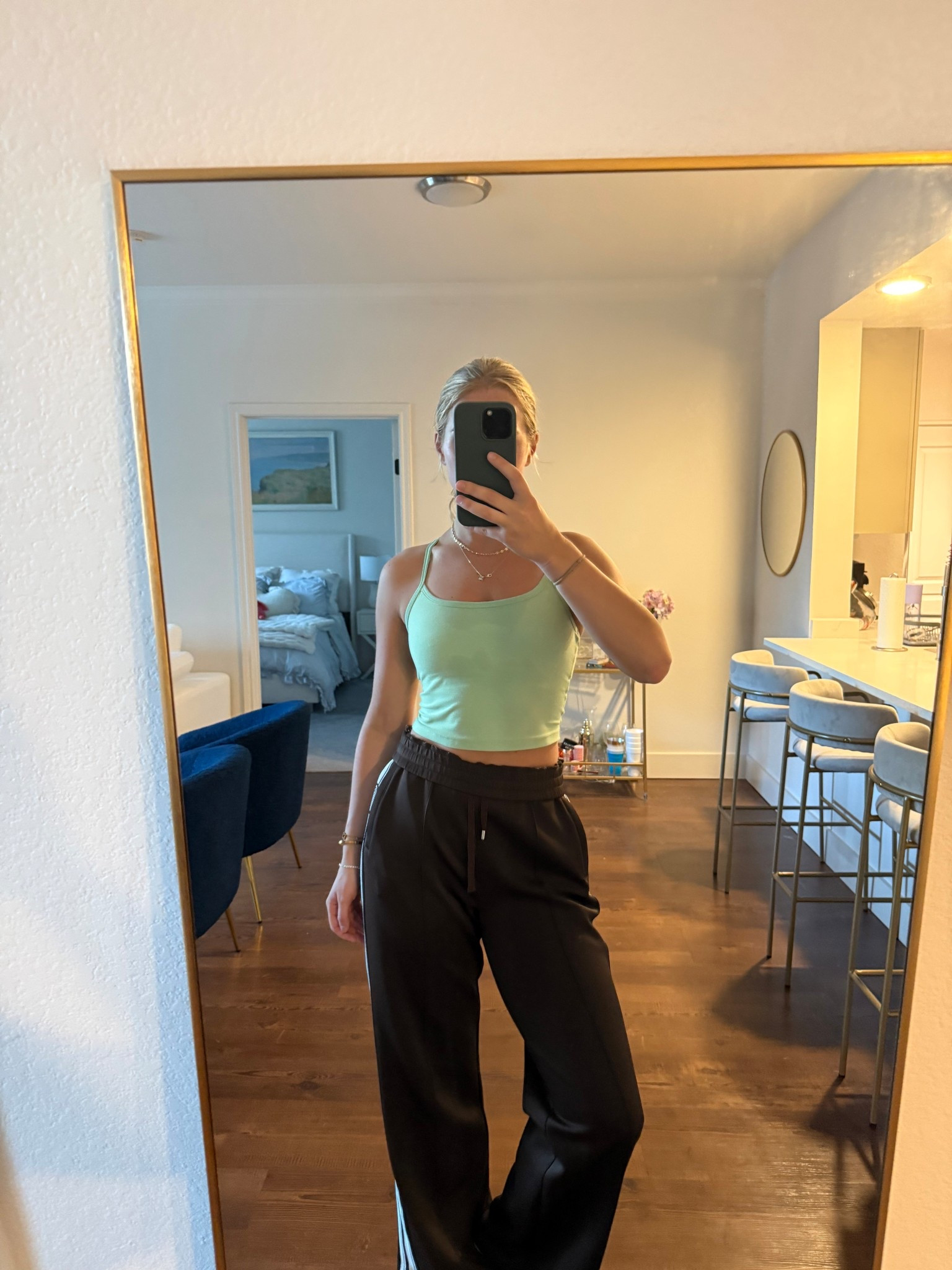 Workout Fit Today

Beyond yoga tank
Spaces tank
Beyond yoga
Revolve
Green top
Workout top
Workout tank
Workout outfit
Fitness
Casual outfit
Weekend outfit
Comfy outfit
Maje Olympic Pants With Side Stripe
Rent the runway
Maje pants
Track pants
Brown pants
Comfy pants
Casual pants
Cozy pants
Side stripe pant
Cool pants

#LTKootd #LTKfitnessgoals