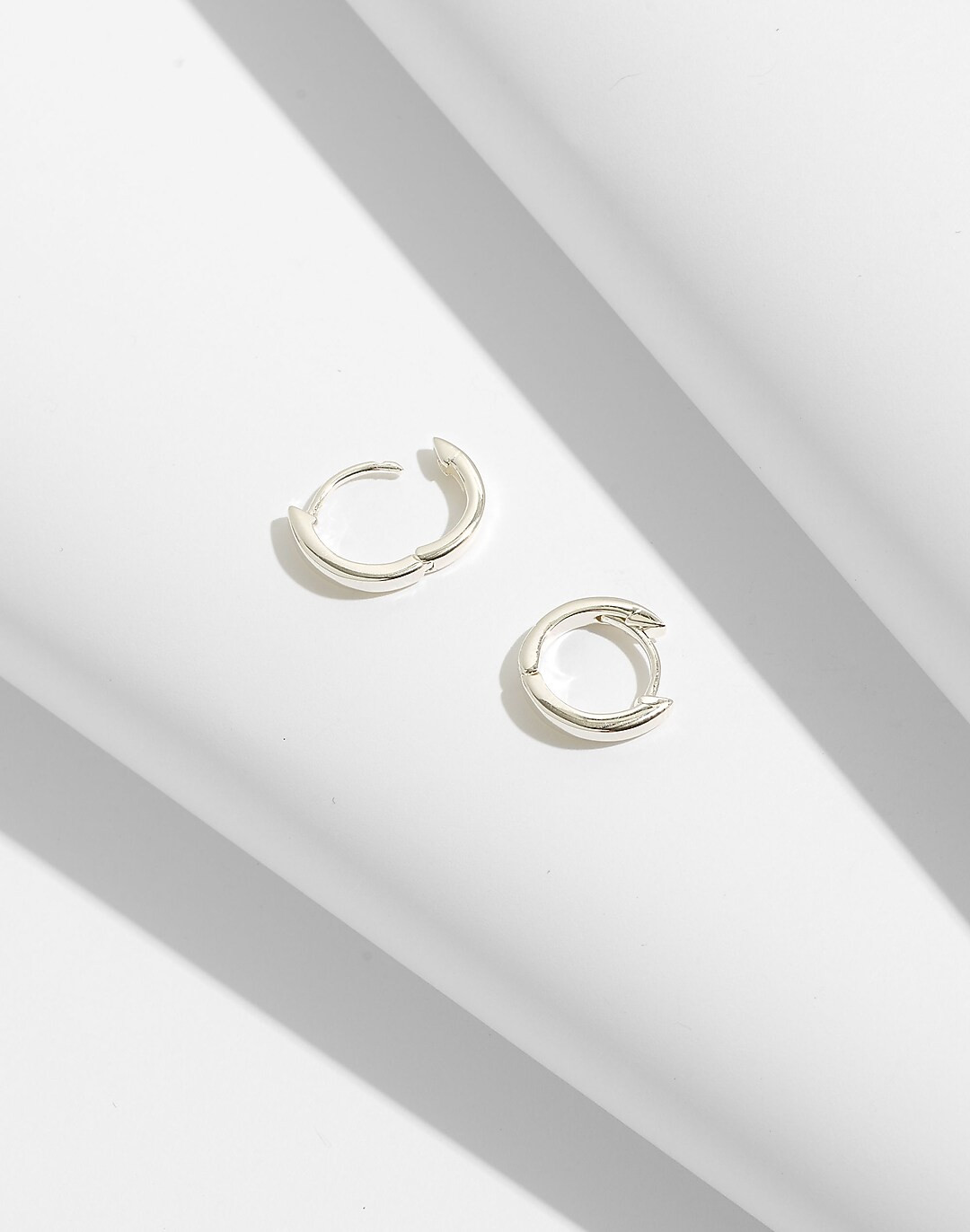 Delicate Collection Demi-Fine Huggie Mini Hoop Earrings | Madewell