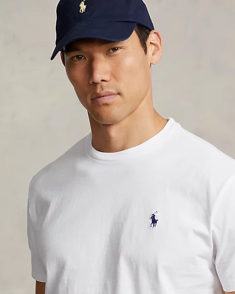 Classic Fit Jersey Crewneck T-Shirt | Ralph Lauren (UK)