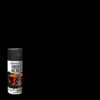 12 oz. High Heat Flat Black Protective Enamel Spray Paint | The Home Depot