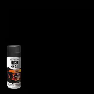 Rust-Oleum Automotive 12 oz. High Heat Flat Black Protective Enamel Spray Paint 248903 - The Home... | The Home Depot