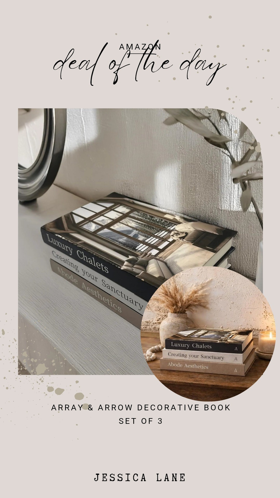 Complete your shelf styling with this set of three decorative books.#homedecor #shelfie #amazonfinds

#LTKSaleAlert #LTKHome