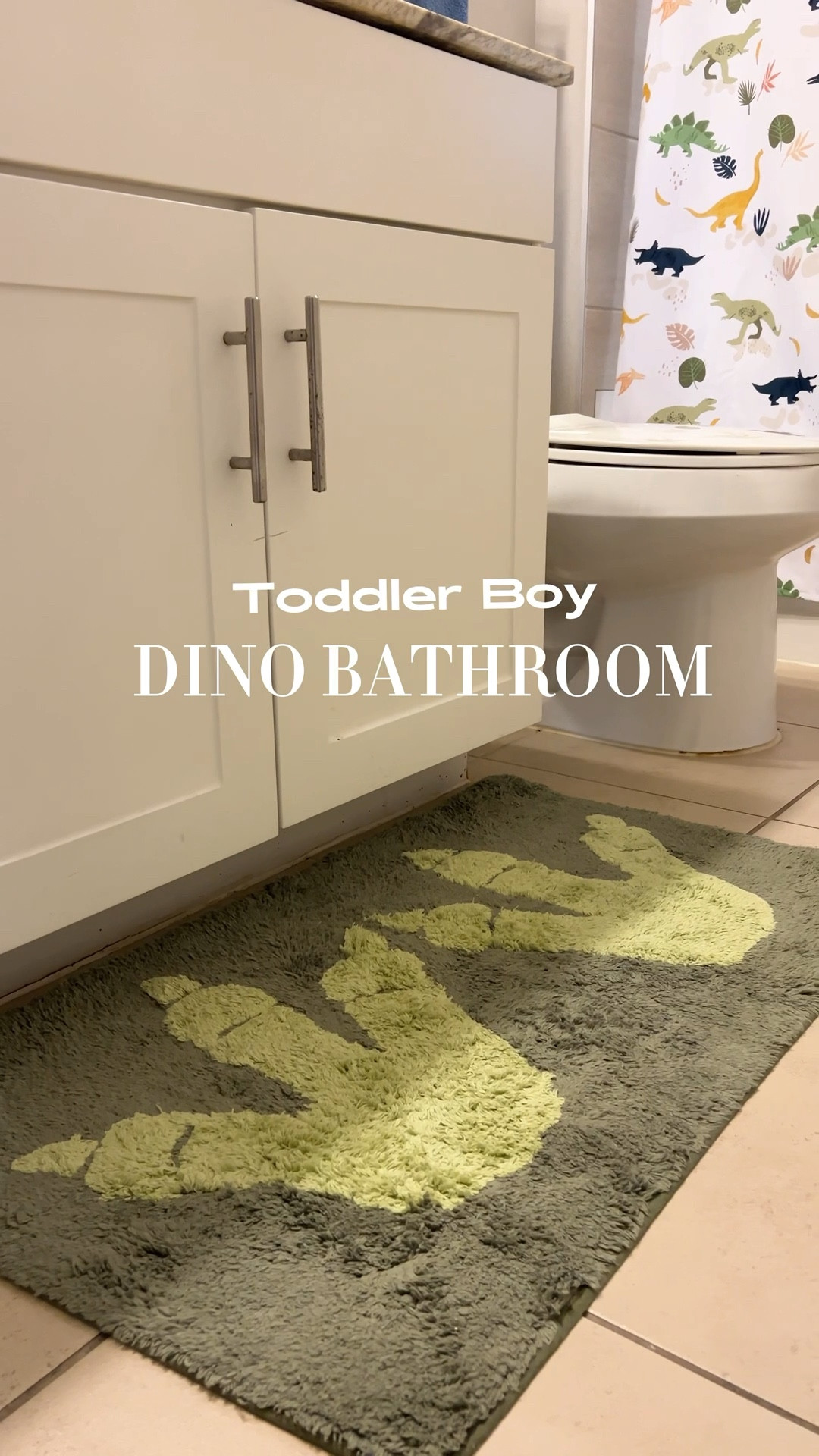 Toddler boy dinosaur bathroom 🦖🦕
Target bathroom decor 