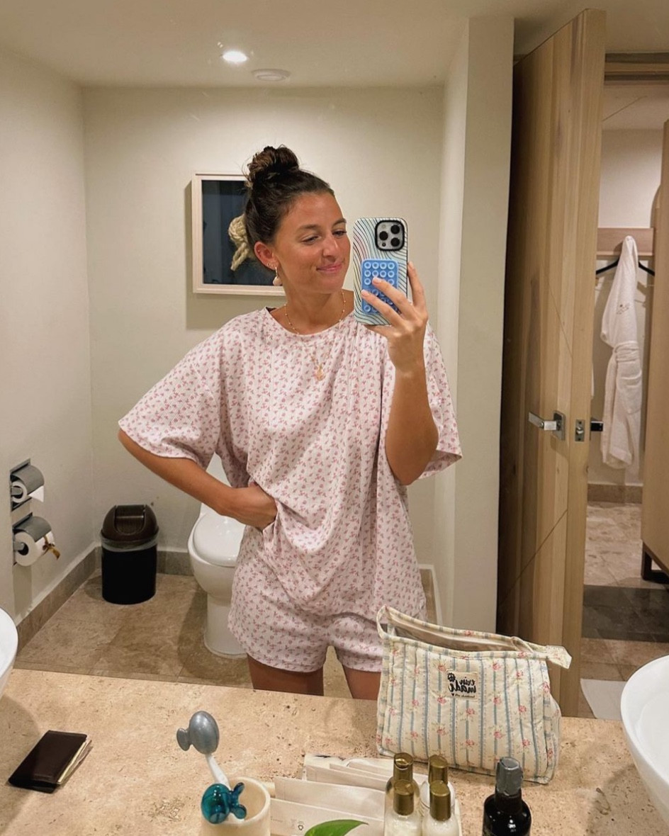 I will always rave about grey bandit’s PJ sets! the patterns are SO cute and the material is soft and comfy. I wear a size small! 

GB code: NAT20 

pajama set, loungewear, lounge set

#LTKSeasonal #LTKMostLoved #LTKGiftGuide