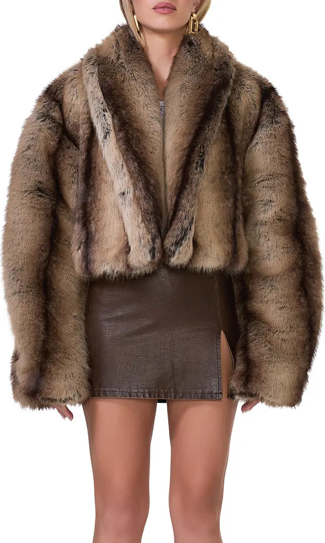 AFRM Stephanie Faux Fur Jacket | Nordstrom | Nordstrom
