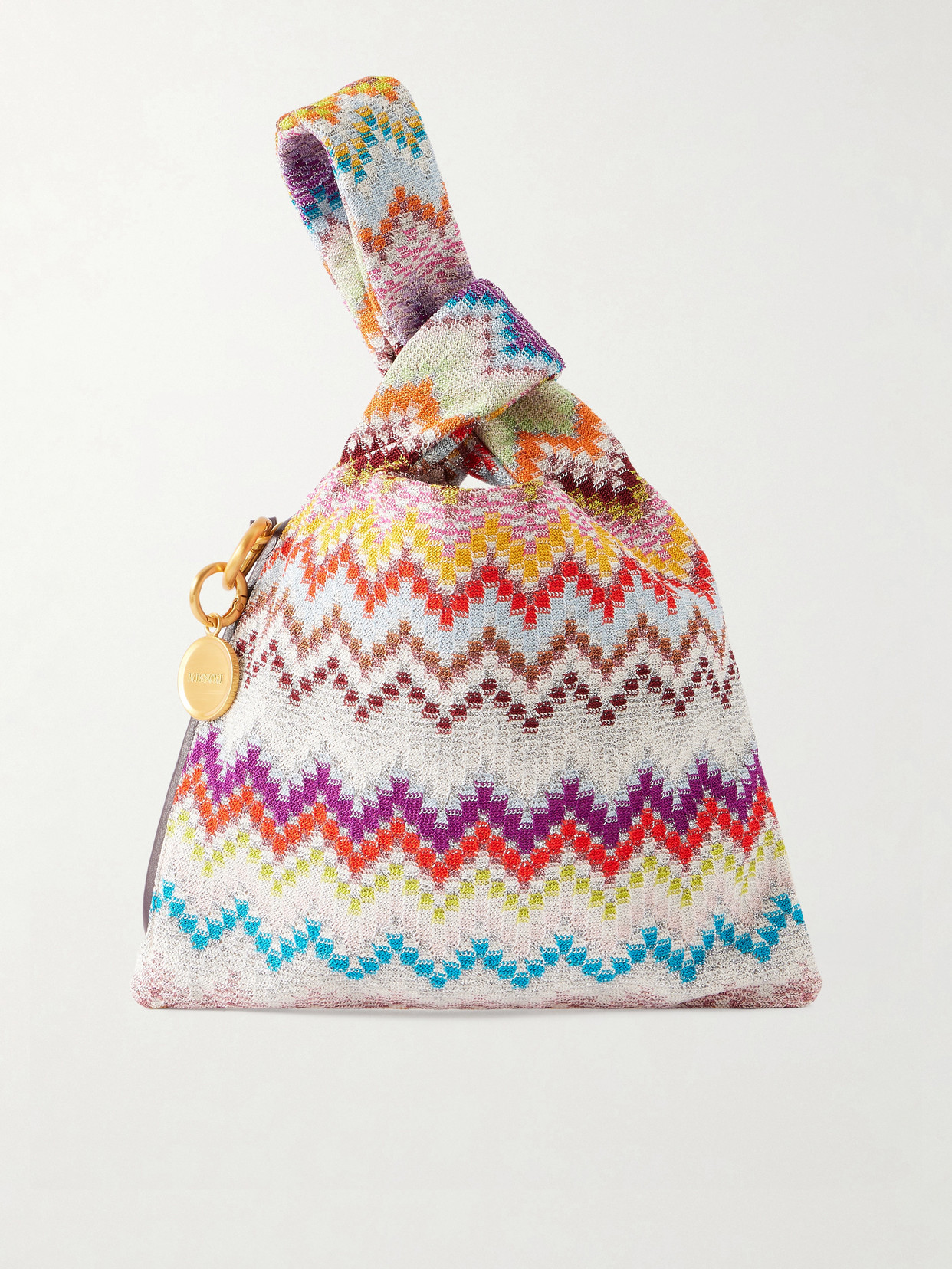 Missoni - Striped Lurex Shoulder Bag - Multi | NET-A-PORTER (US)