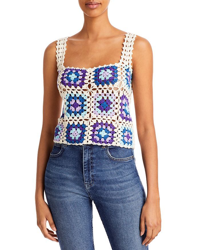 FORE Crochet Cropped Tank Top   Back to Results -  Women - Bloomingdale's | Bloomingdale's (US)