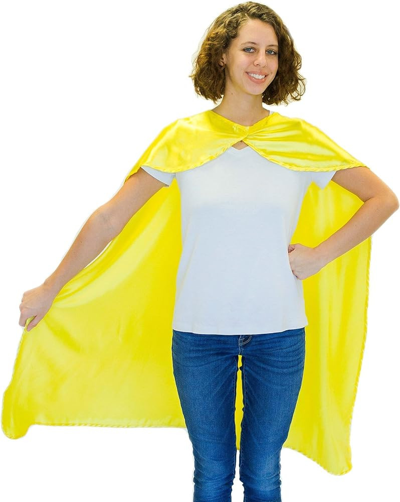 Everfan Adult Superhero Cape | Superhero Capes For Adults | Satin Costume Cape | Amazon (US)