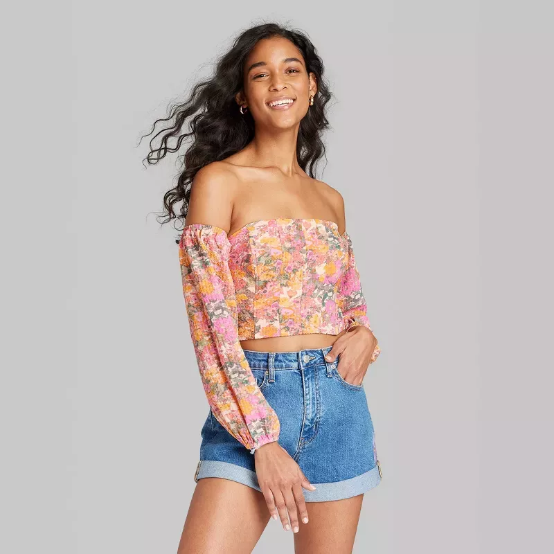 Wild Fable Women's Flutter Sleeve V-Neck Tie Front Flyaway Top, 23 Pretty  Target Tops We're Springing For This Season — All For Under $30